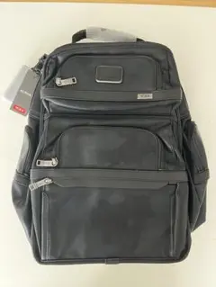 TUMI ALPHA 3ブラック レザー リュック