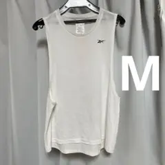 Reebok リーボックLesmillsレスミルズ　タンクトップ　Mサイズ　白