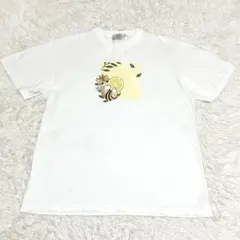 モフサンド　mofusand　はちにゃん　Tシャツ　ホワイト　コットン　Lサイズ