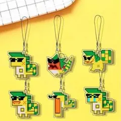アクリルキーホルダー アハウ 6個セット