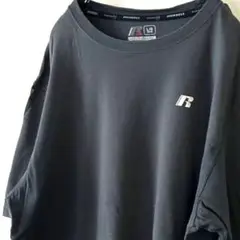 ラッセル RUSSELL ロゴ プレーン Tシャツ L グレー 灰色 古着