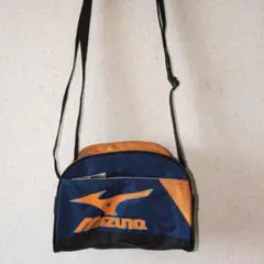 Mizuno ショルダーバッグ ネイビー/オレンジ