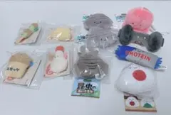 ガチャガチャ　ぬいぐるみカプセルトイ 11個セット