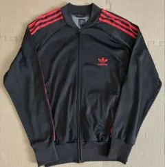 adidas ATP 復刻 ブラック/レッド ジャージ