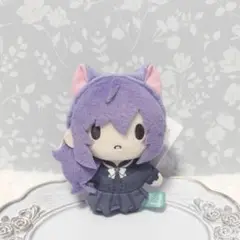 プロセカ ふわぷちマスコット ぬい服 ねこ耳カチューシャ 朝比奈まふゆ