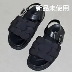 Au BANNISTER(オゥバニスター LAROUTE パフメッシュサンダル