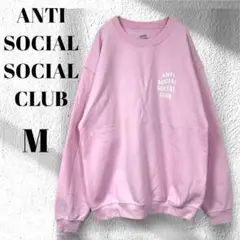 ASSC　スウェット　ビックロゴ　オーバーサイズ　ピンク　完売モデル◆M3478