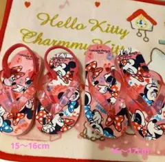 ♥東京ディズニーリゾート♥ミニーマウス ♥姉妹お揃いサンダル♥