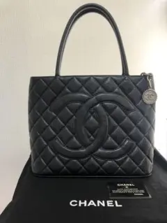 【値下げ】CHANEL シャネル 復刻トート キャビアスキン トートバッグ