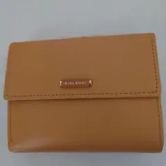 NINA RICCI 三つ折り財布 ベージュ系