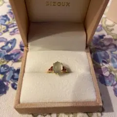 ビズー ビズー プレナイト、ルビー18K YG オーダーリング
