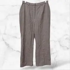 【SUMURILAスムリラ】7分丈パンツ オフィス(11/L)シンプル ウール懇