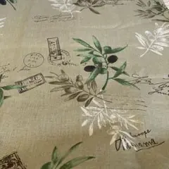 廃盤レア生地YUWAオリーブ柄生地