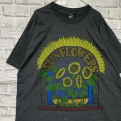 USA製90sヴィンテージTシャツ！シングルステッチ　グレー半袖古着　XL717