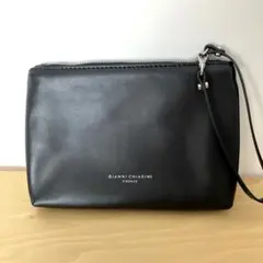【未使用】GIANNI CHIARINI ジャンニキアリーニ 黒 ポーチ