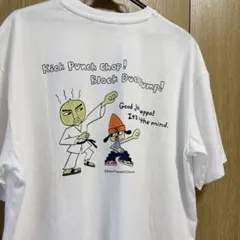 L 新品 パラッパラッパー Ｔシャツ タマネギ先生 白