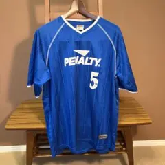 PENALTY ペナルティ トレーニングシャツ 背番号5 ブルー