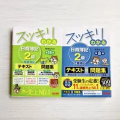 スッキリわかる 日商簿記2級 商業簿記 第15版　工業簿記 第8版