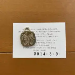 ティファニーネックレス トップのみ
