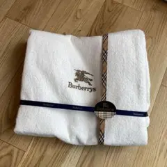 新品 バーバリー タオルケット