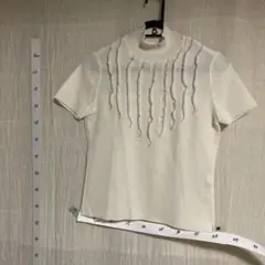 ワールドCORDIER サマーセーター　オフホワイト　M