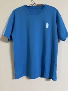 GOSEN L青いポリエステルTシャツ