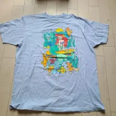 Disney アリエル Tシャツ XL ライトブルー