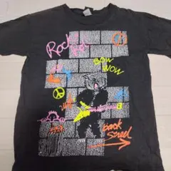 80s~90s ビンテージtシャツ アート シングルステッチ フェード USA製