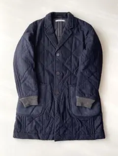 JOHNBULL WHITE LABEL キルティングチェスターコート