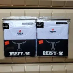 新品 BEEFY XL ポケット Tシャツ 2枚セット ビーフィー ヘインズ