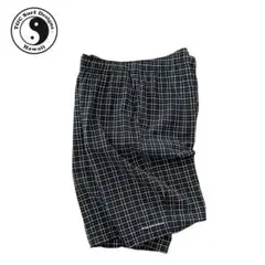 【美品】T&C タウン&カントリー 00s チェック コットン ショートパンツ