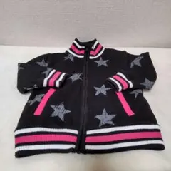 西松屋　スタジャン風　ジャケット　星柄　80サイズ