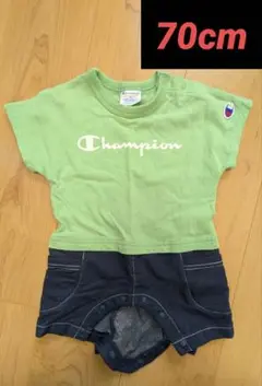 Championロンパース・カバーオール 半袖 70サイズ