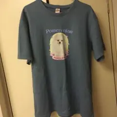 中野ブロードウェイ　Tシャツ　犬　水色