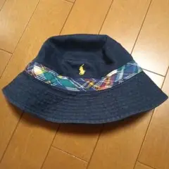 Polo by Ralph Lauren ネイビー チェックハット