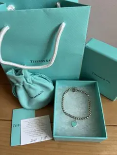 【極美品】Tiffany リターントゥ ティファニー ビーズ ブレスレット