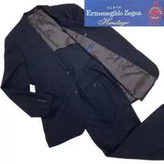 ✨Ermenegildo Zegna HERITAGE ストライプ スーツ XL
