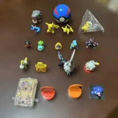 ポケモン ミニフィギュア等のセット 19個 （中古品）