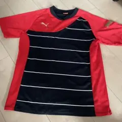 プーマPUMA サッカー フットサル トレーニングウェア プラシャツ 160 赤