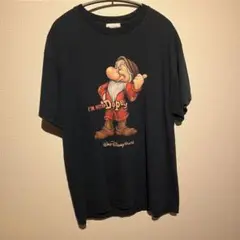 Disney ディズニー 90s tシャツ I'm with Dopey