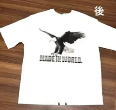 MADE IN WORLD 鷲プリント Tシャツ