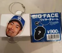 中日ドラゴンズ 木下拓哉 BIG FACE ワイヤーチャーム ドラゴンズガチャ