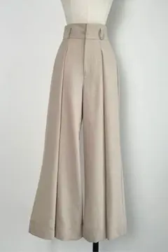 maison de Dolce.セゾンワイドパンツ　ライトベージュS
