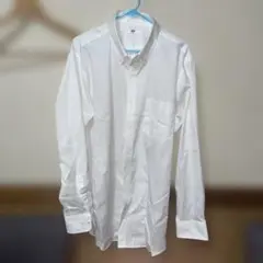 ユニクロ UNIQLO ファインクロス ドビーシャツ XL ストライプ