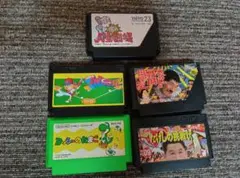ファミコンソフトセット（たけしの挑戦状など）