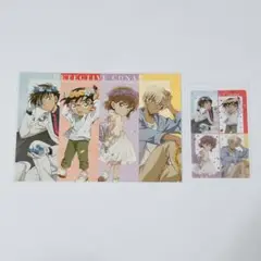 名探偵コナン 花冠シリーズ ポストカード クリアカード セット