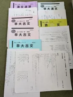 河合塾　古文/漢文テキストセット