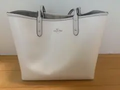COACH ホワイト トートバッグ