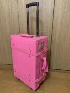 CECIL McBEE スーツケース トランク ピンク×ゴールド