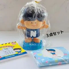 ナショナル坊や　貯金箱&パナソニック坊や　ポケットティッシュ・メモ帳　３点セット